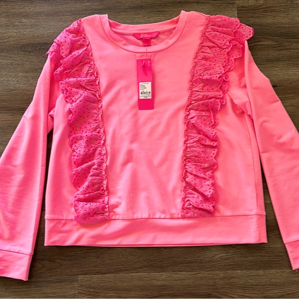Lilly Pulitzer NWOT set of sweatshirt&shorts